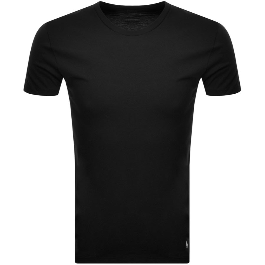 Alternative Image for ProductRalph Lauren 3 Pack Short Sleeve T Shirts Black3